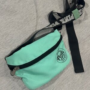 PINK Victoria's Secret Aqua Key & Card Holder